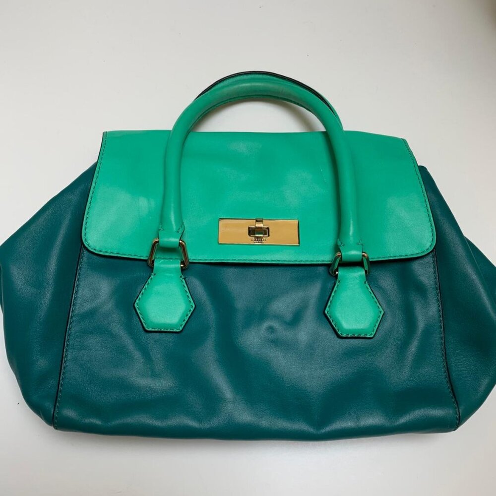 Kate Spade Green Leather Handbag